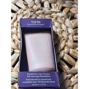 Tarte Amazonian Clay Foundation/ 35 H medium honey/BNIB Full Size
